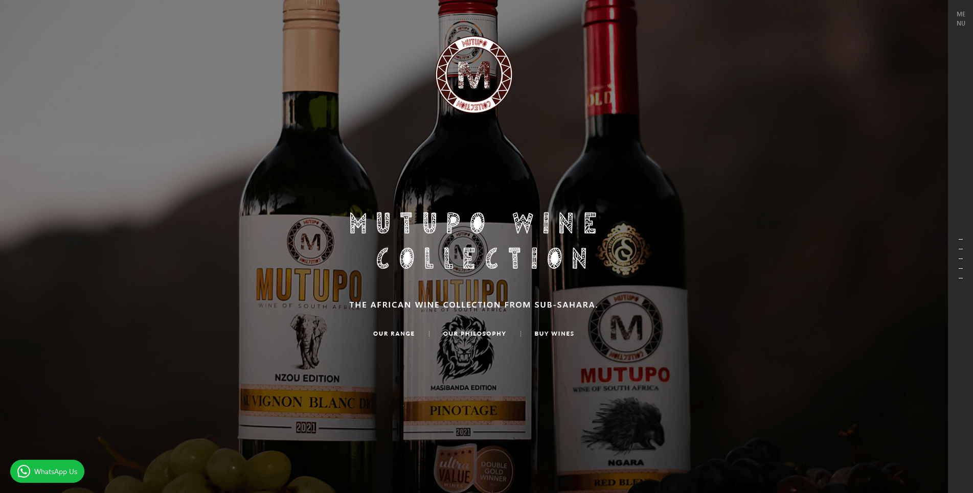 Mutopo wıne collection website is built with react and redux. It is a wine collection website that allows users to view and purchase wine. It is built with react and redux.